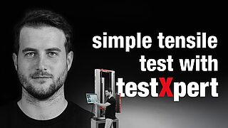 ISO 527-1 – 塑料拉伸測試：使用 testXpert 進行測試的逐步引導說明